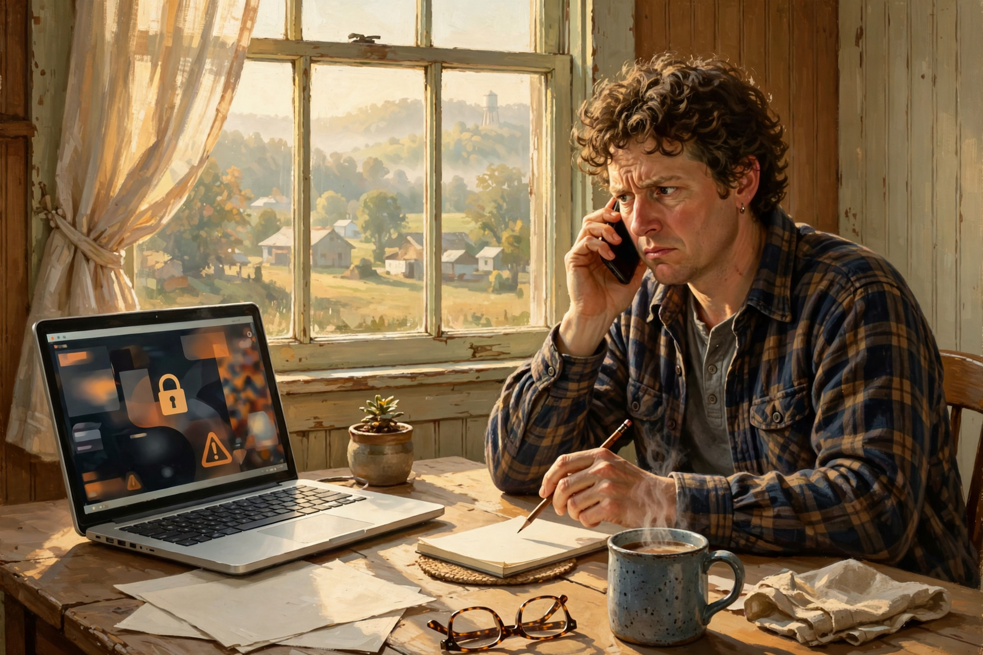 Illustration for 📞 How to Protect Yourself: Prize Calls, Bond Calls and Look-Alike Websites