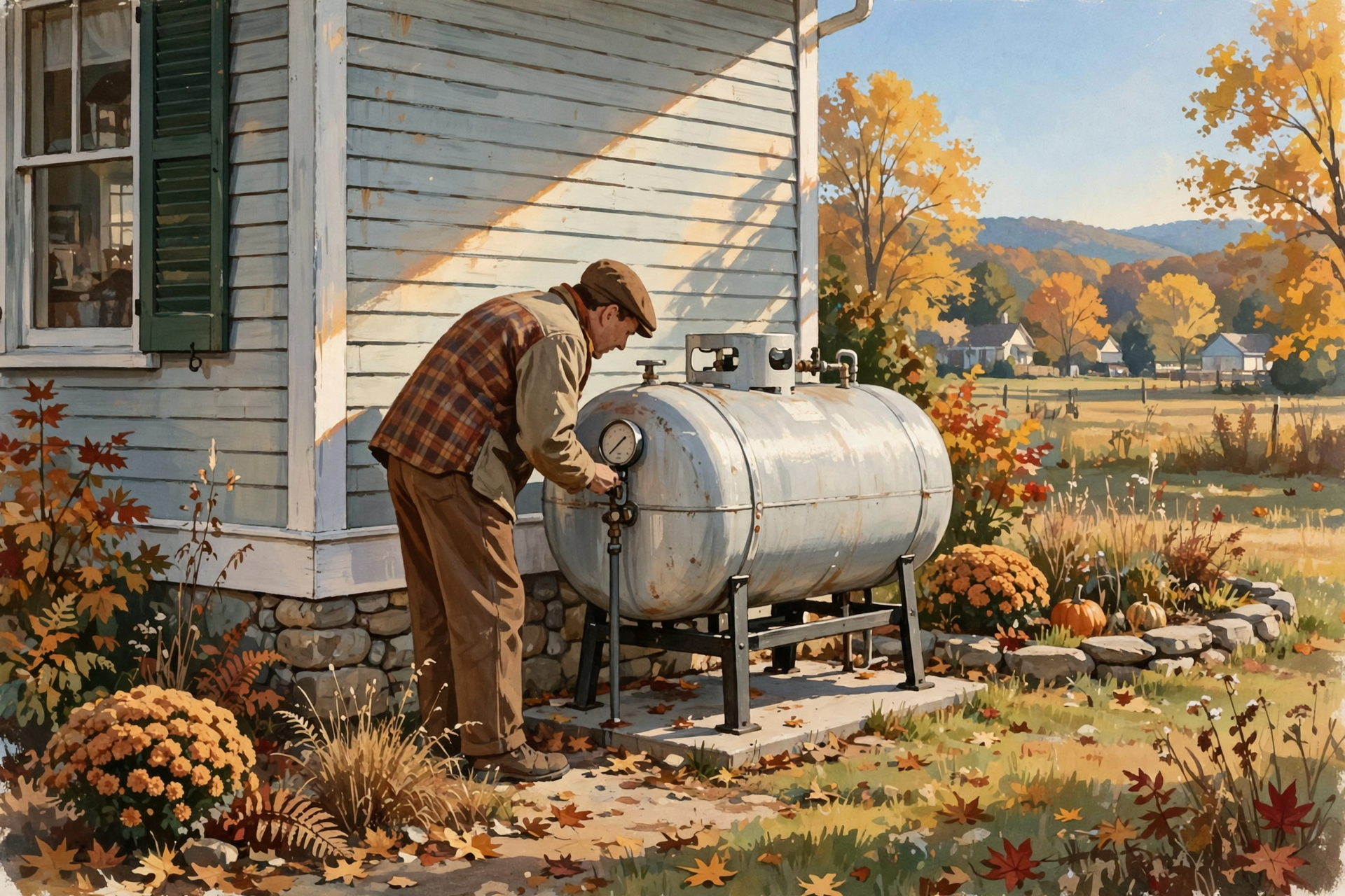 Illustration for 🔥 Propane's First Price of the Season: About $3.22 a Gallon