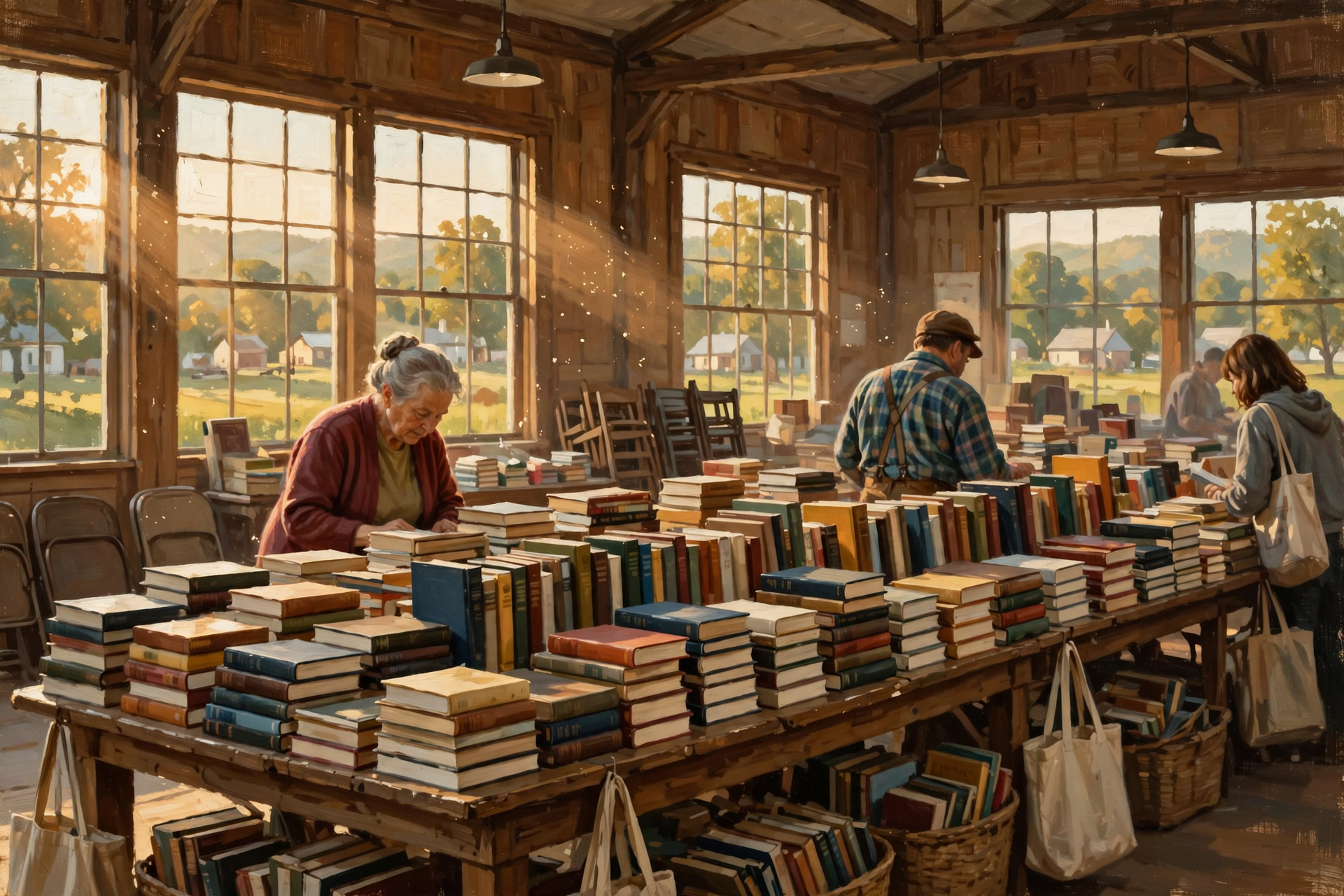 Illustration for 📚 Book Sale, Chair Dancing and Family History at the Library