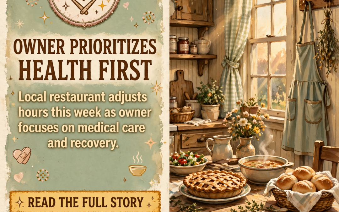 🏪 Table to Grace Country Store Adjusts Hours This Week for Medical Care