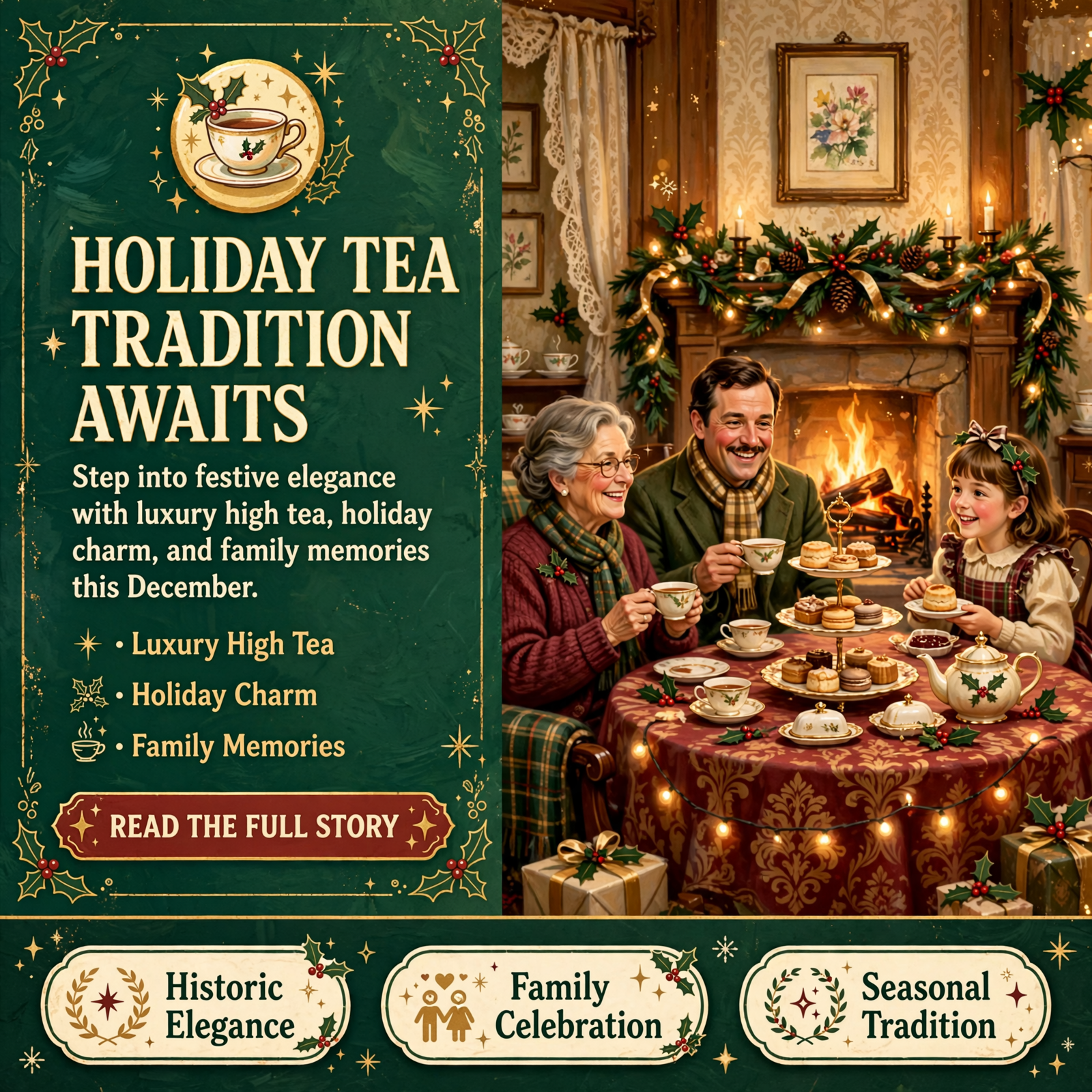 Featured image for "🎄 Winter Wonderland Tea Comes to Historic Sweetwater Estate"