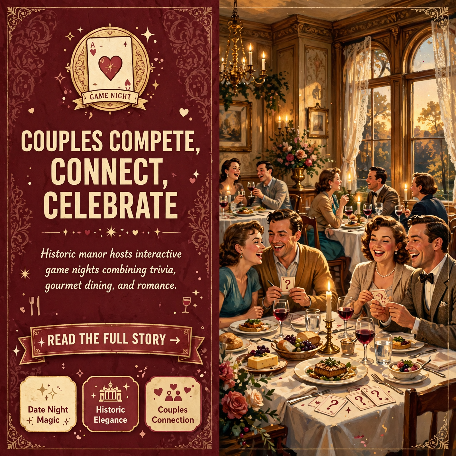 ❤️ Whistlestop Manor Brings Back Newlywed Game Night in Sweetwater This February — Featured Image Featured image for "❤️ Whistlestop Manor Brings Back Newlywed Game Night in Sweetwater This February"