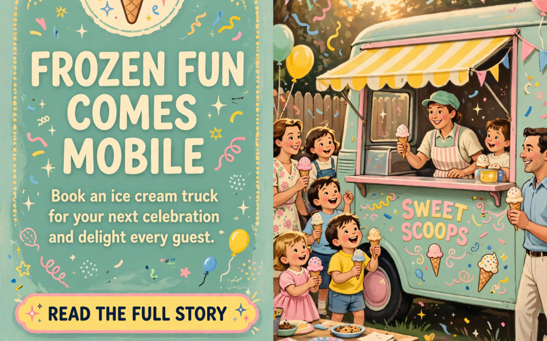 🚚 Bring the Ice Cream Truck to Your Party – Sweet Treats Mobile Service Now Booking Events 🍦