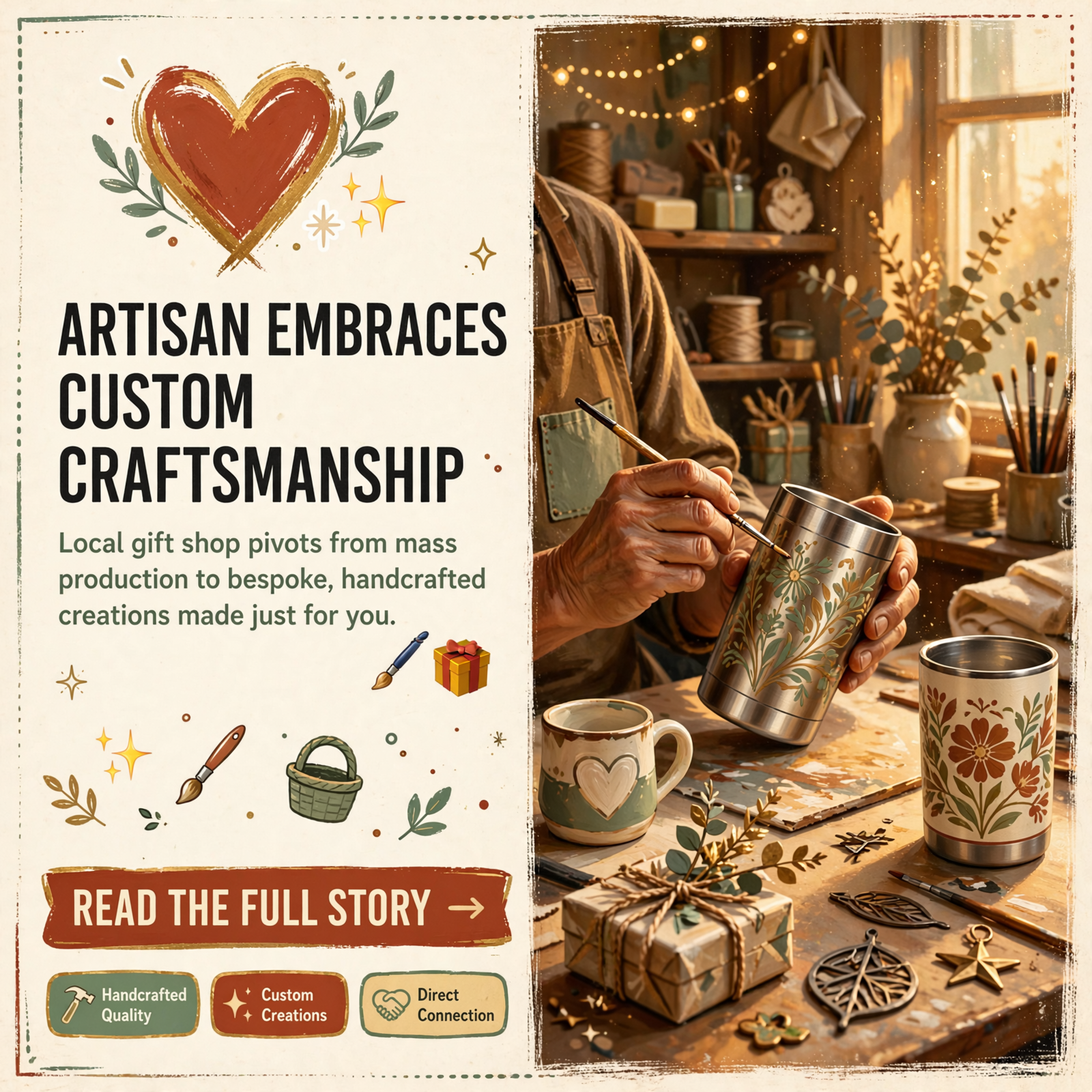 Featured image for "🎨 Southern Chick Gifts Shifts Focus to Custom Handcrafted Orders in Chattanooga"