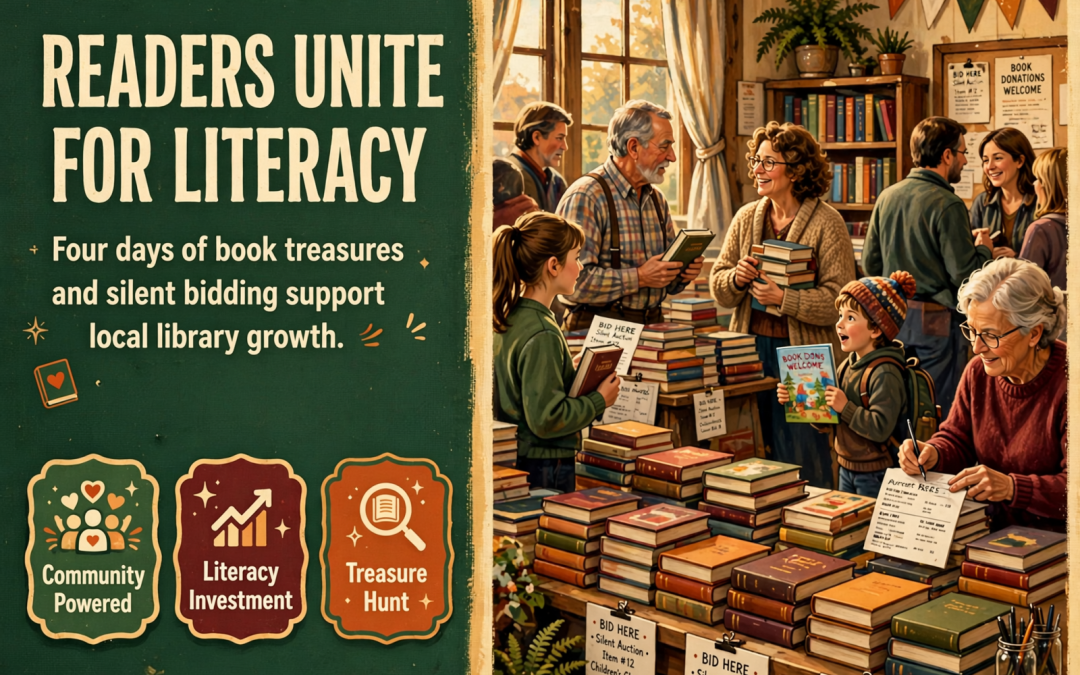 📚 Friends of Sequatchie County Public Library Host Book Sale & Silent Auction, October 21-24