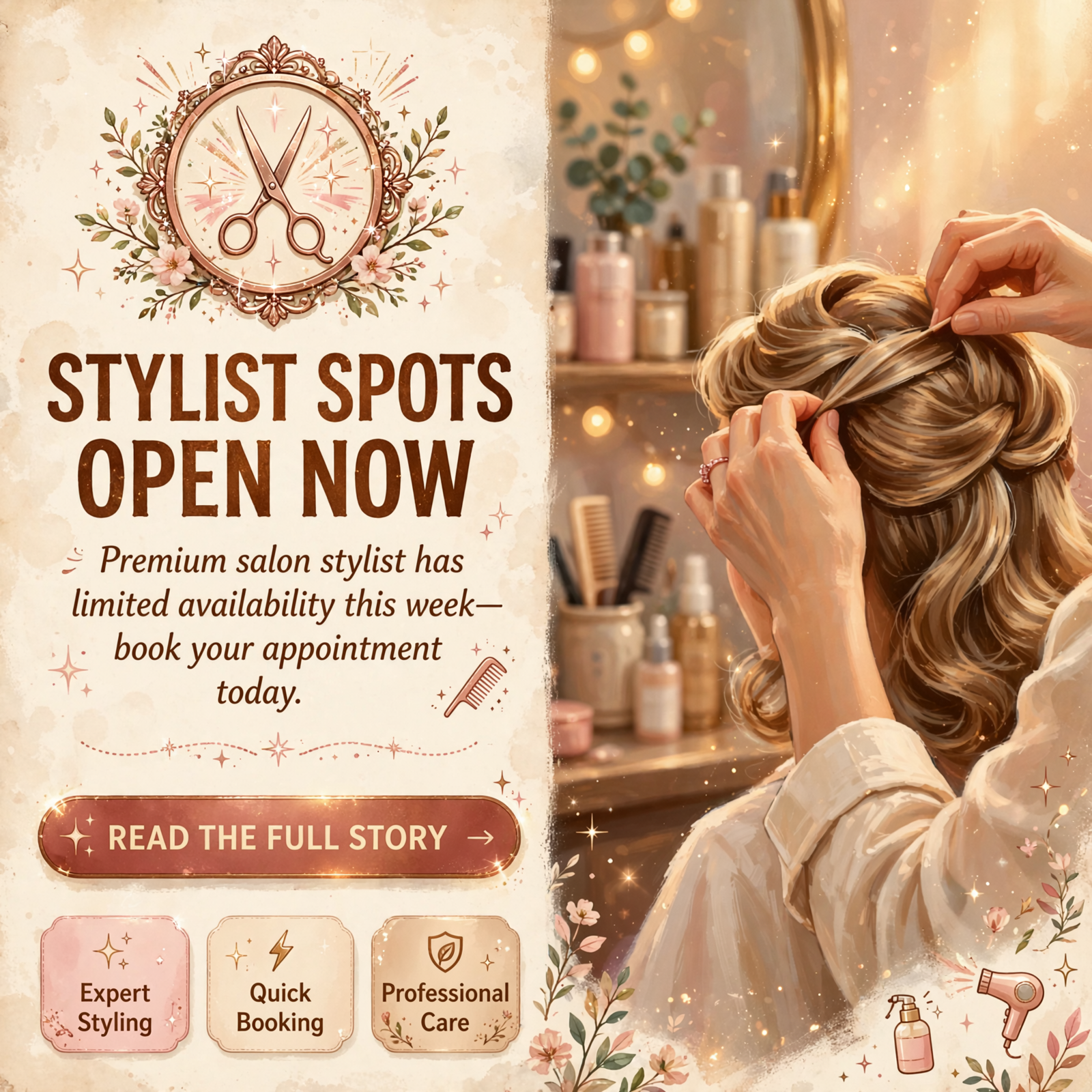 Featured image for "💇‍♀️ Stylist KaylaMae Has Open Appointments This Week in Dayton"