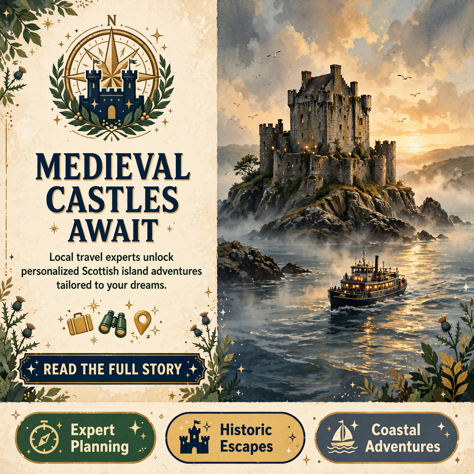 Featured image for "🏰 Scottish Island Getaway Planning Now Available Through Local Travel Expert"