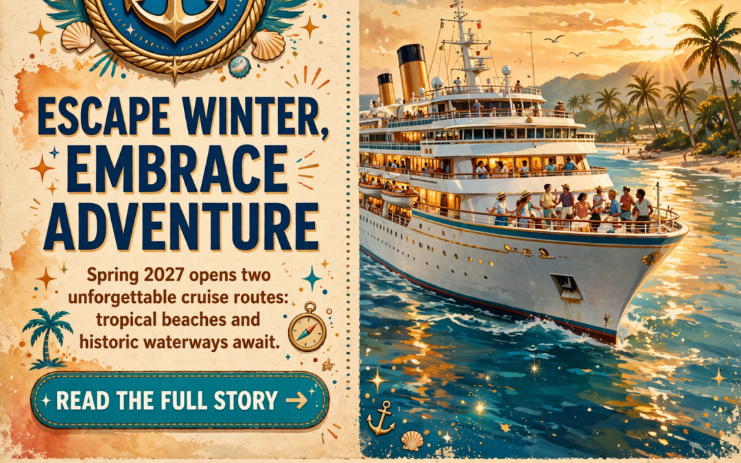 🚢 Spring 2027 Cruise Voyages: Mexican Riviera & Panama Canal Adventures Await