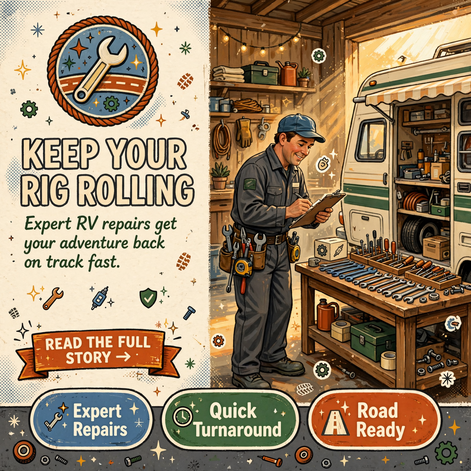Featured image for "🚐 RV Repairs in McMinnville: Getting Your Rig Road-Ready"