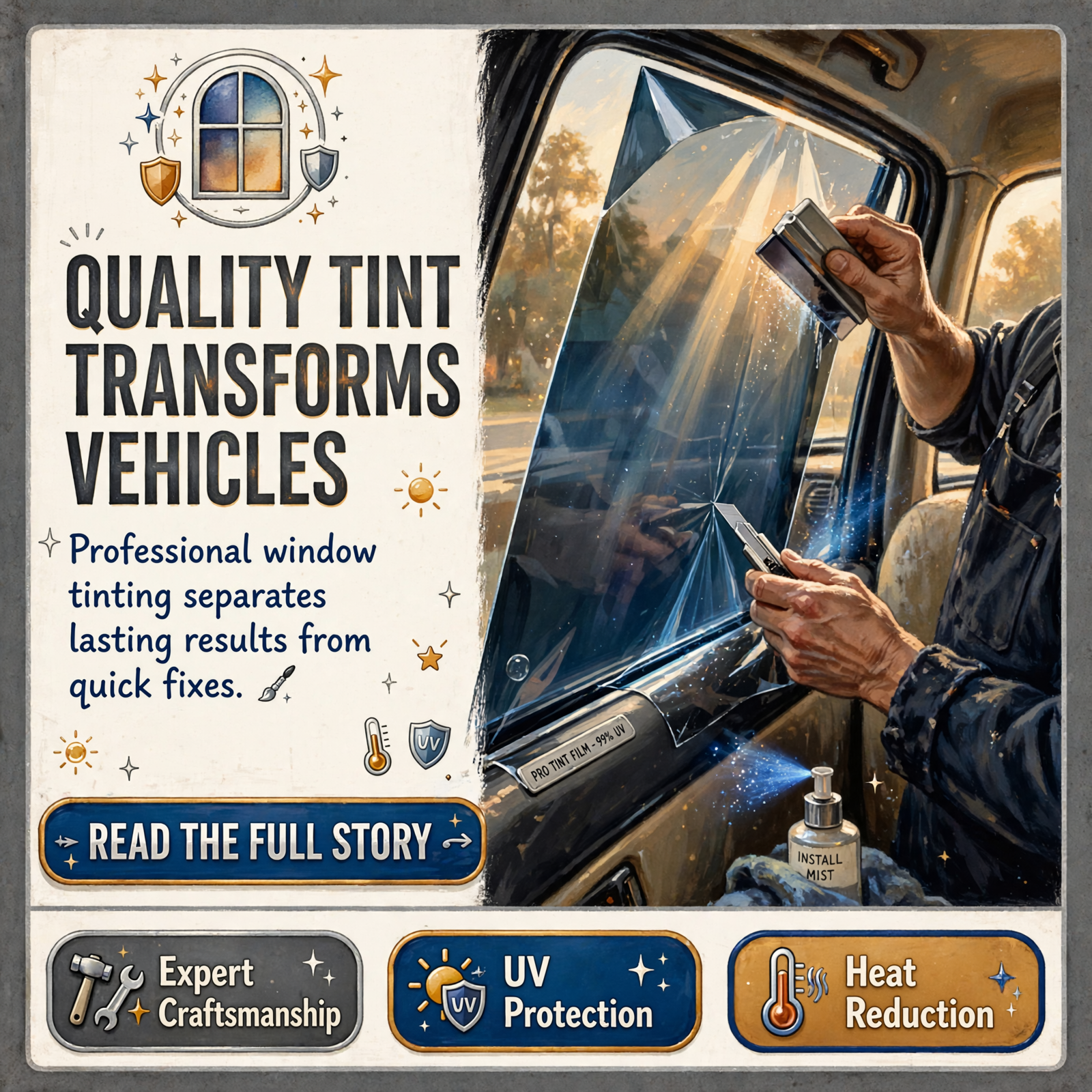 π Quality Matters in Window Tinting – JC’s Window Tinting Explains the Difference β Featured Image Featured image for "π Quality Matters in Window Tinting - JC's Window Tinting Explains the Difference"