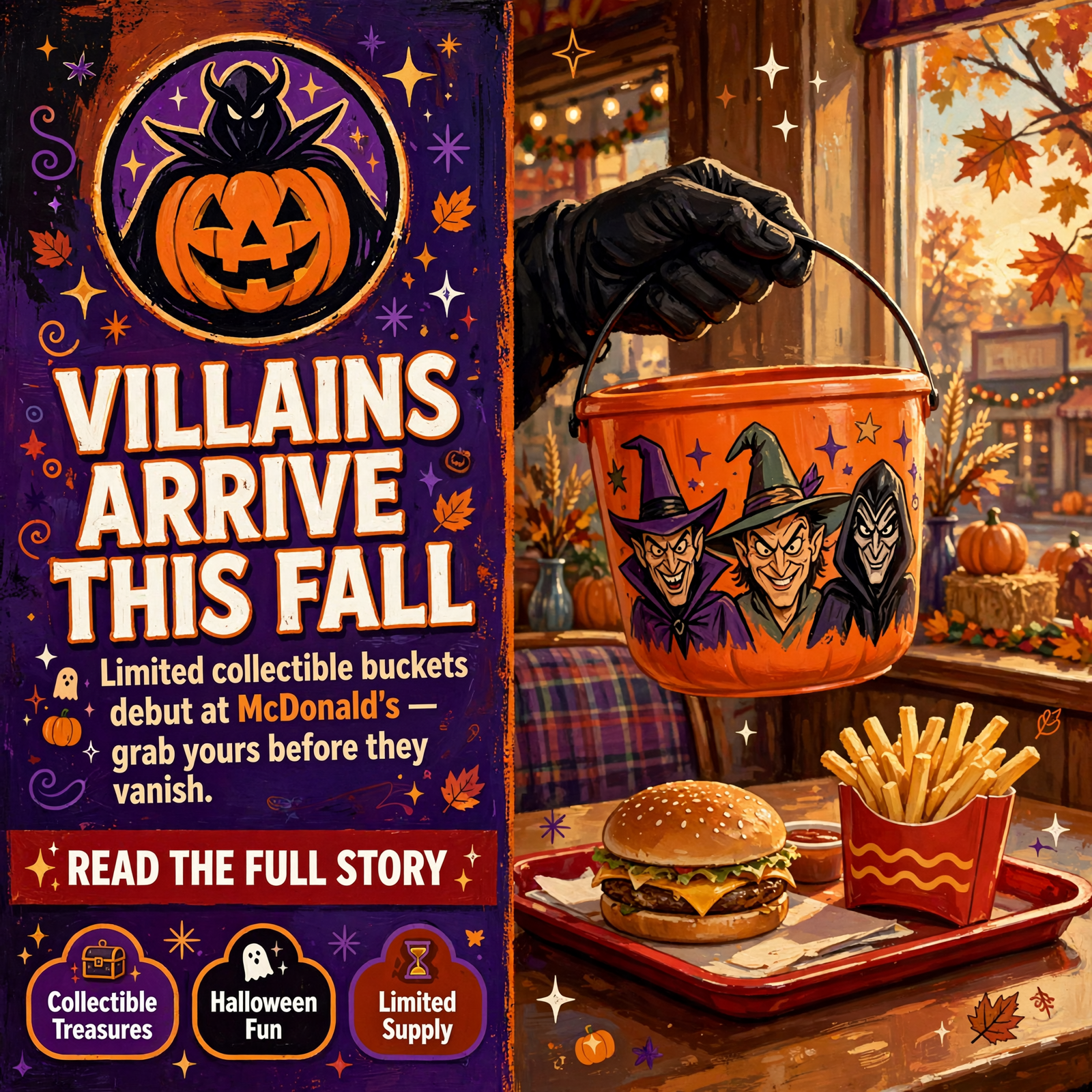 π Disney Villains Boo Buckets Arrive at McDonald’s in Dunlap β Featured Image Featured image for "π Disney Villains Boo Buckets Arrive at McDonald's in Dunlap"