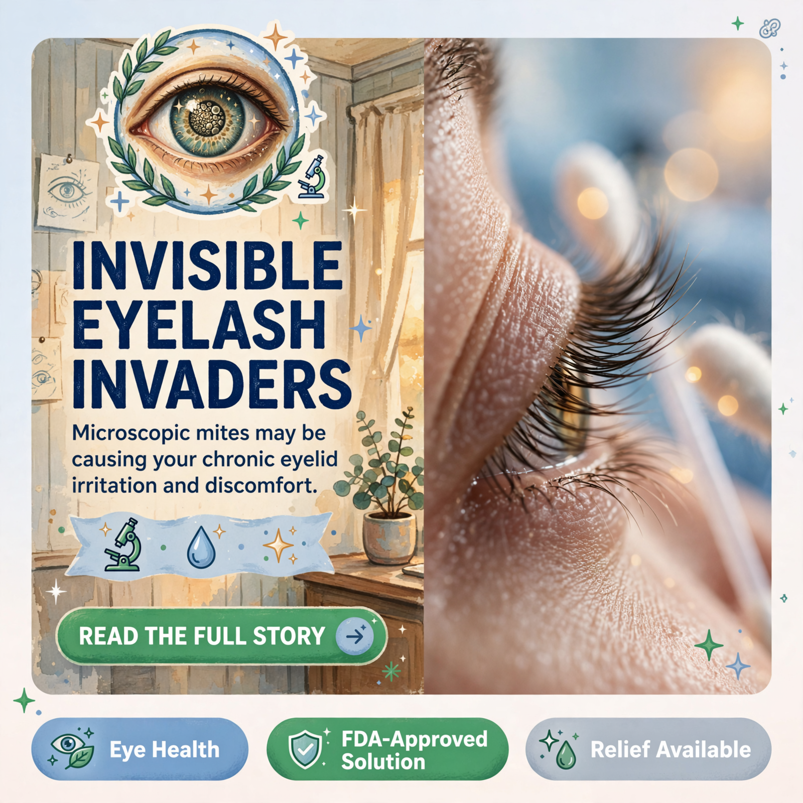 👁️ Tiny Mites in Your Eyelashes? What Dunlap Eye Care Patients Should Know About Demodex Blepharitis — Featured Image Featured image for "👁️ Tiny Mites in Your Eyelashes? What Dunlap Eye Care Patients Should Know About Demodex Blepharitis"