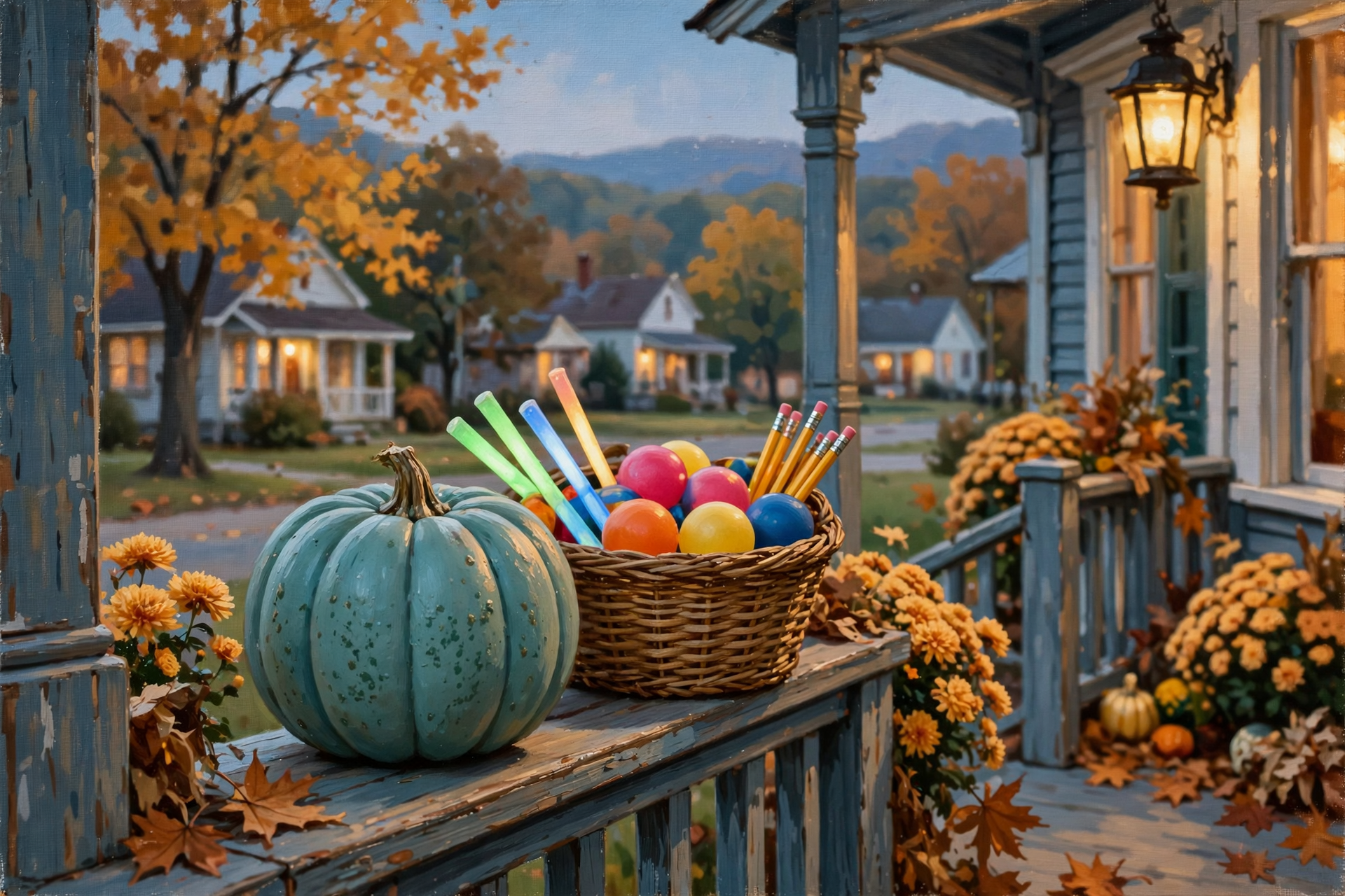 Illustration for 🎃 A Teal Pumpkin on the Porch: Treats Every Child Can Enjoy