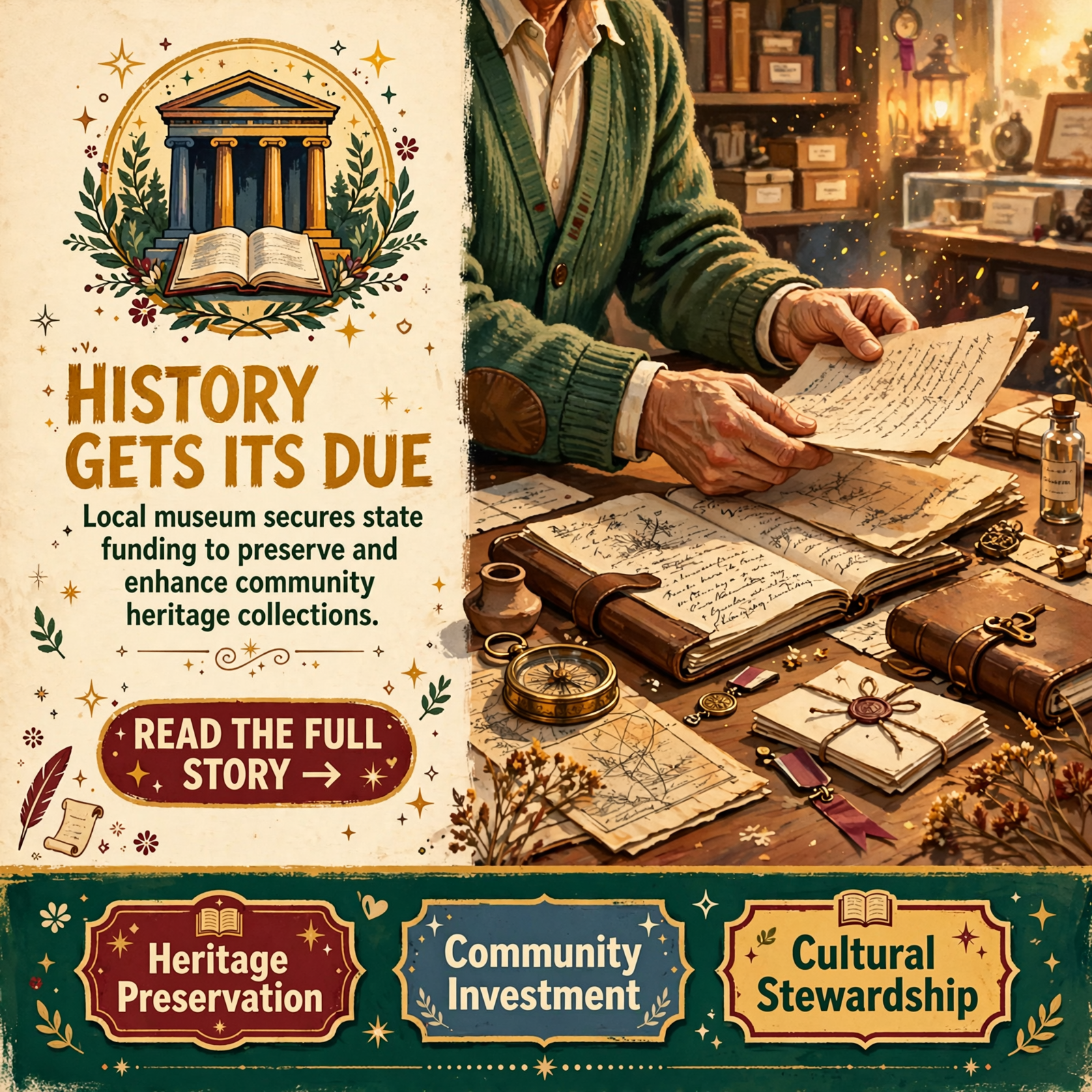 ποΈ Van Buren County Historical & Heritage Museum Receives State Grant for Improvements β Featured Image Featured image for "ποΈ Van Buren County Historical & Heritage Museum Receives State Grant for Improvements"