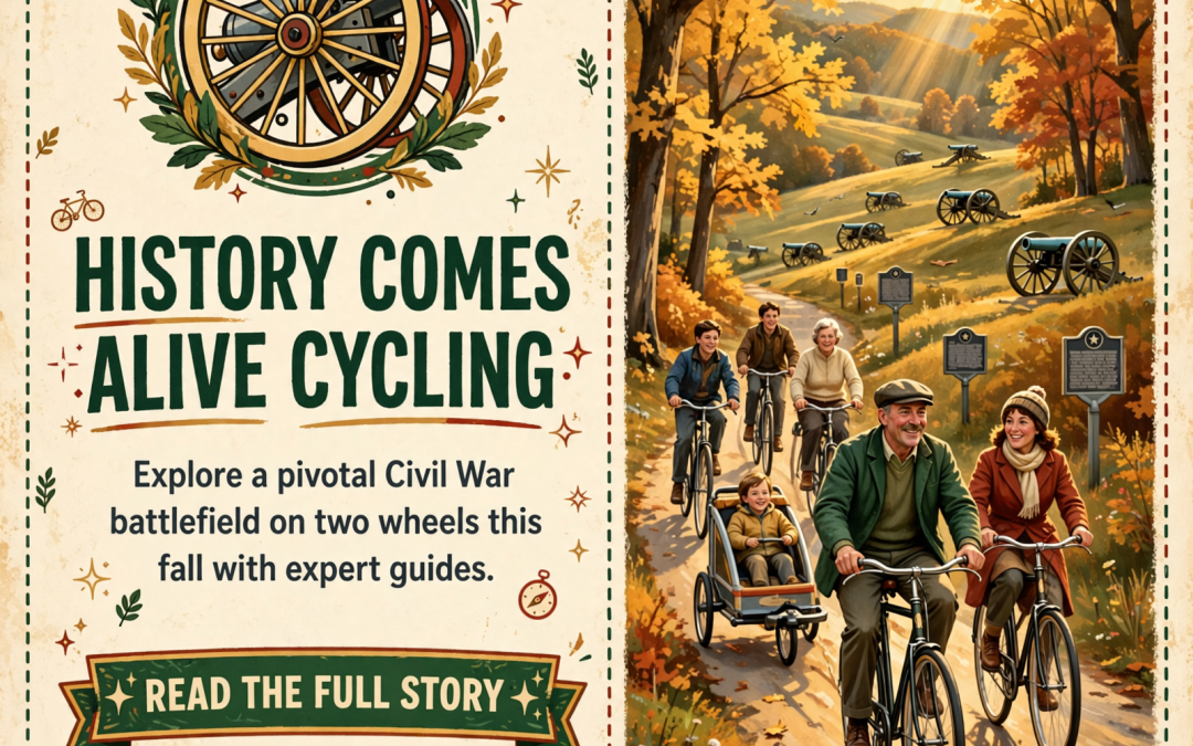 π΄ Free Guided Bicycle Tour of Chickamauga Battlefield Set for October 24