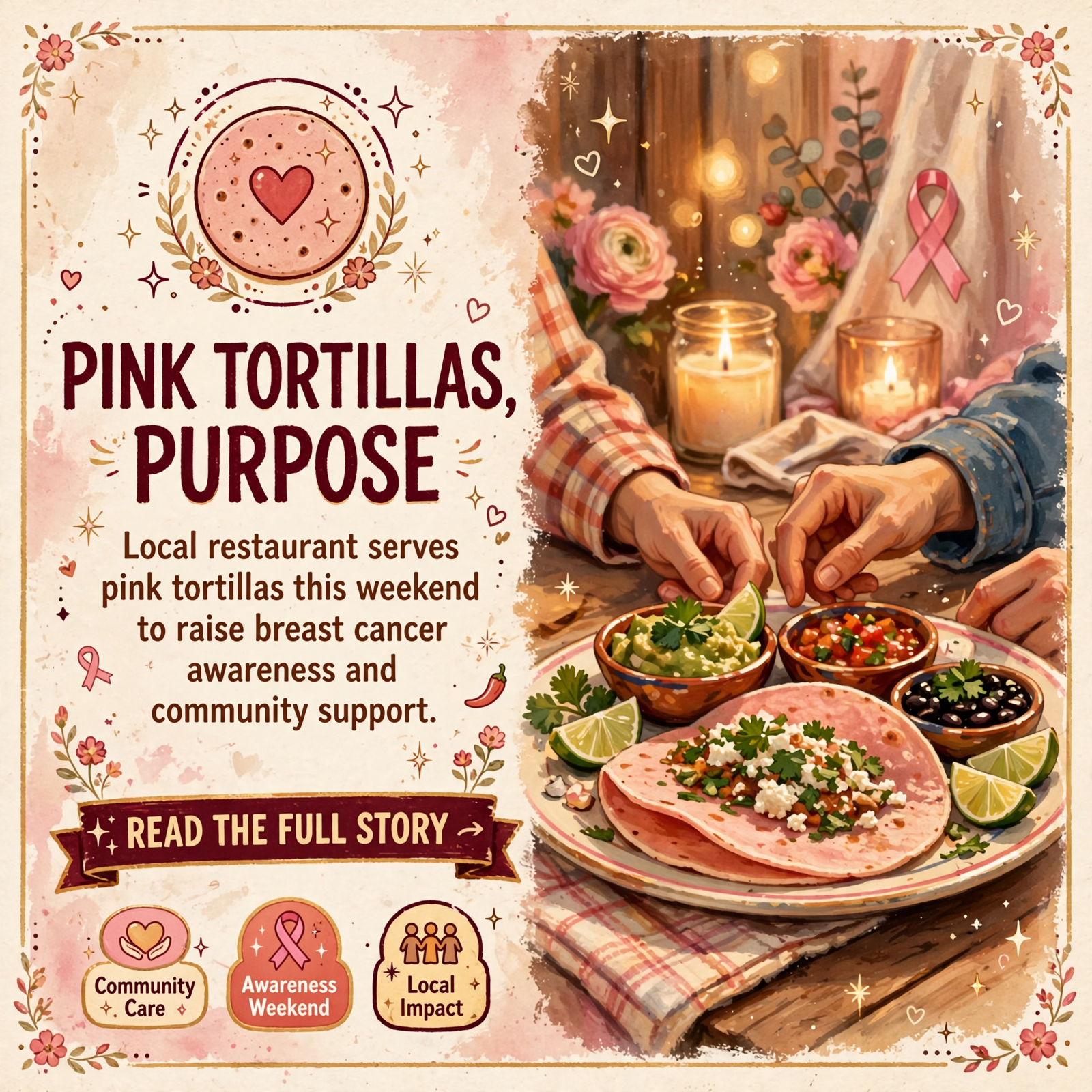 ๐ Pink Tortillas for a Purpose in Pikeville – Breast Cancer Awareness Weekend โ Featured Image Featured image for "๐ Pink Tortillas for a Purpose in Pikeville - Breast Cancer Awareness Weekend"