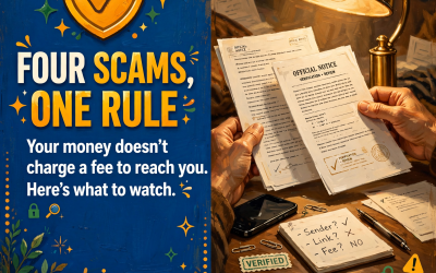 💰 A Raise That Needs No Activation Fee, a “Warrant” That Comes With Fancy Paperwork, a Halloween Shop That Won’t Be There in November and Money That Really Is Yours: Your Scam Watch for This Week