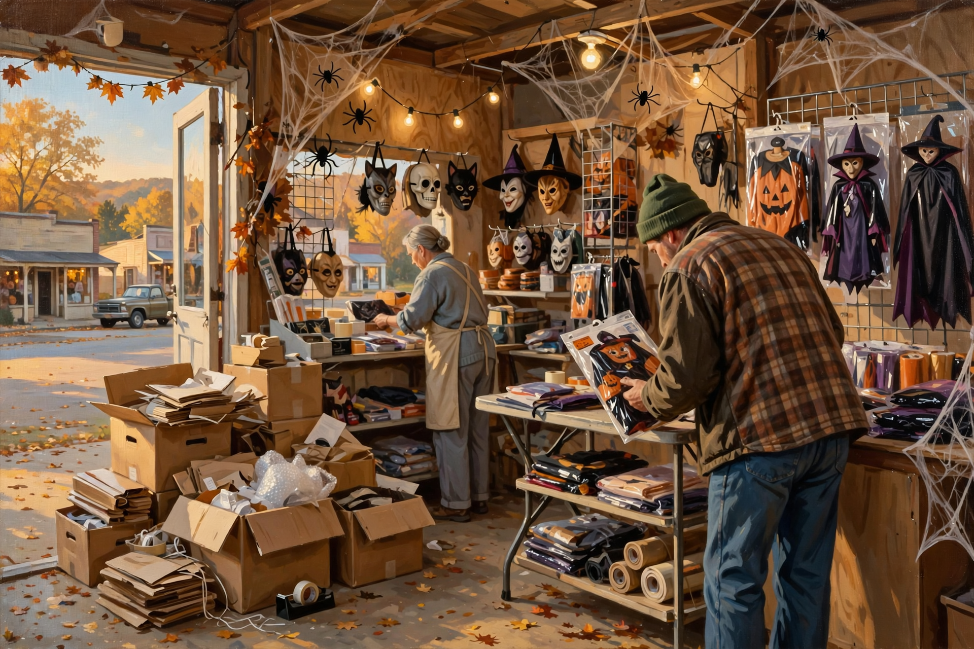 Illustration for 🎃 Halloween Shopping in a Hurry? Ask Where the Store Will Be on Nov. 1