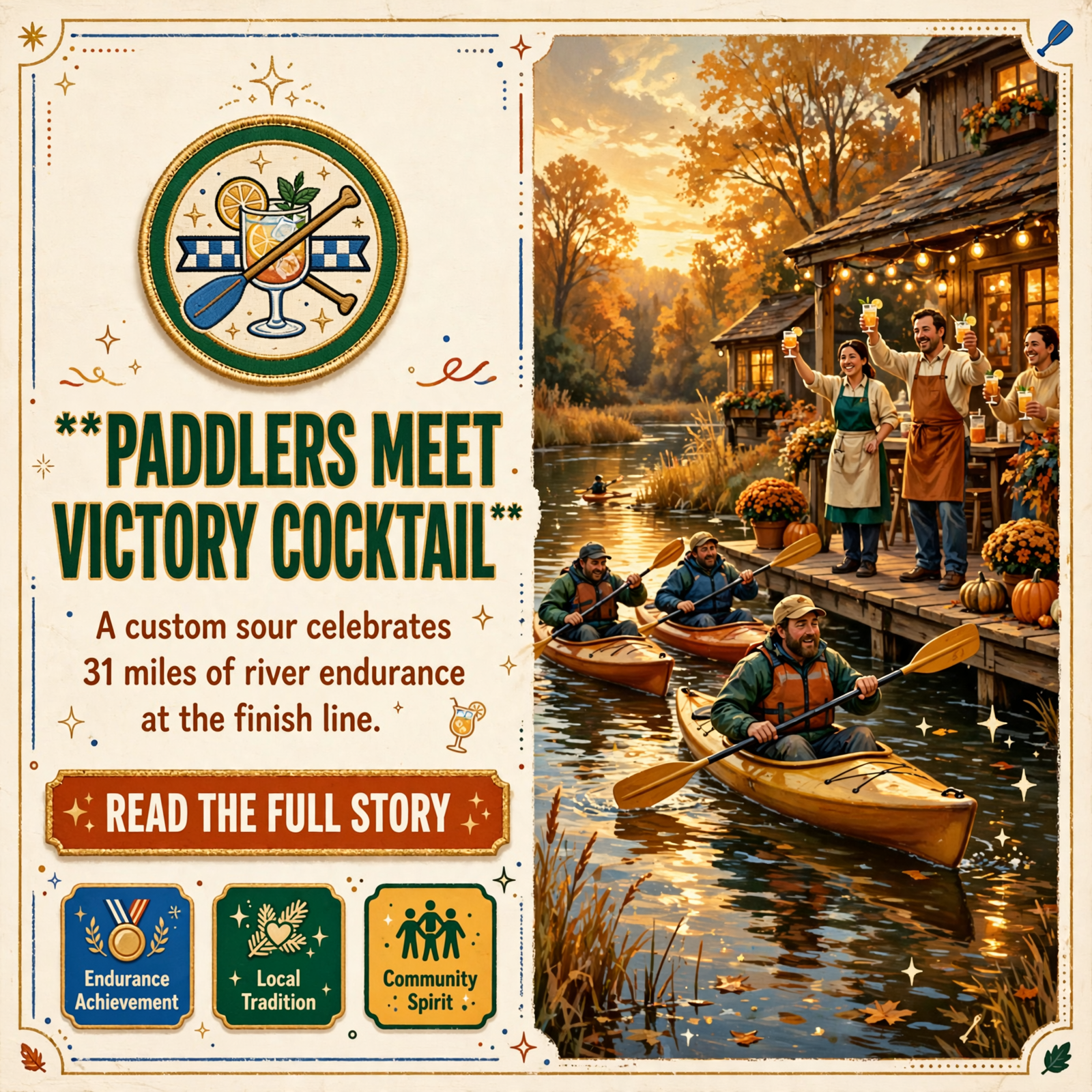 Featured image for "🥃 Chattajack Sour Cocktail Debuts at Riverdance for 15th Annual Race Finish Line - October 24"