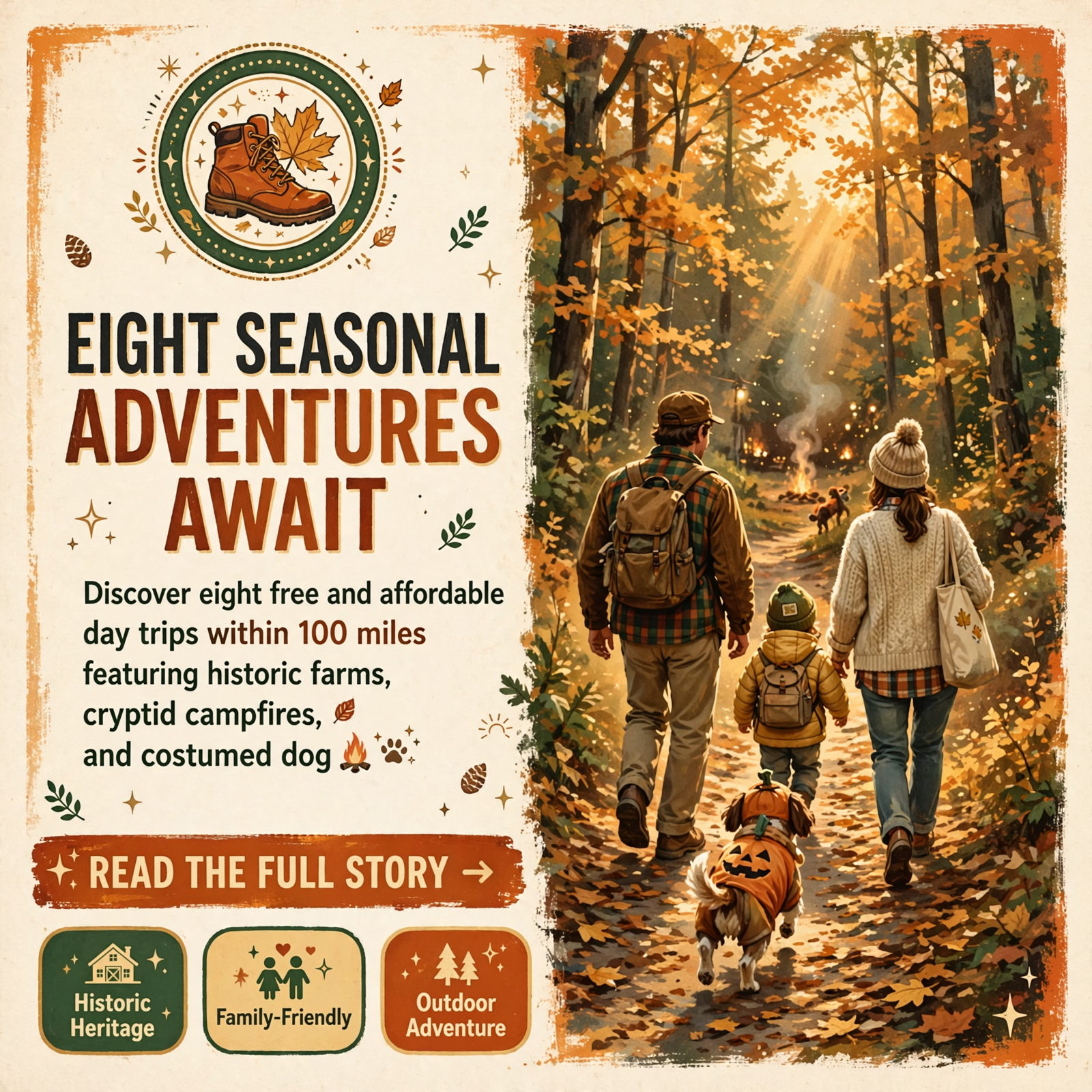 π§ Hundred-Mile Happenings: Sgt. York’s Farm Field Day, an 1850 Doughnut Recipe, Halloween in the Campground, aβ¦ Featured image for "π§ Hundred-Mile Happenings: Sgt. York's Farm Field Day, an 1850 Doughnut Recipe, Halloween in the Campground, a Costumed Dog Hike, a Walkβ¦