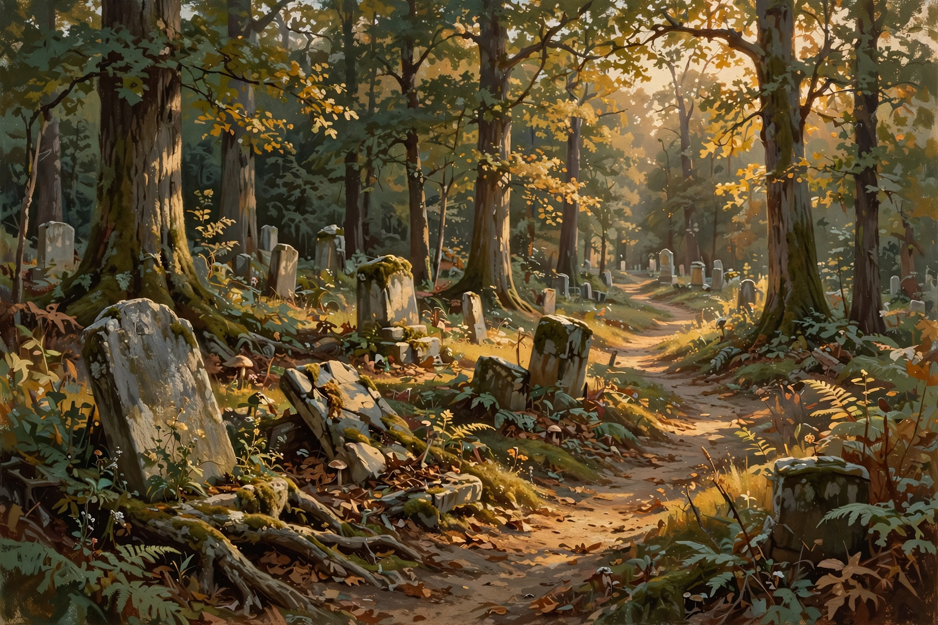 Illustration for 🪦 Walk Back 100 Years to Kings Chapel Cemetery at Lake Guntersville