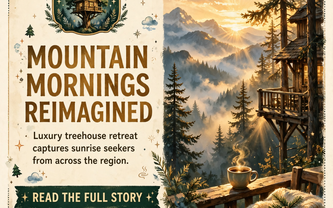 🌅 Mountain Sunrise Getaway: Bolt Farm Treehouse Tennessee Draws Visitors from Across the Region