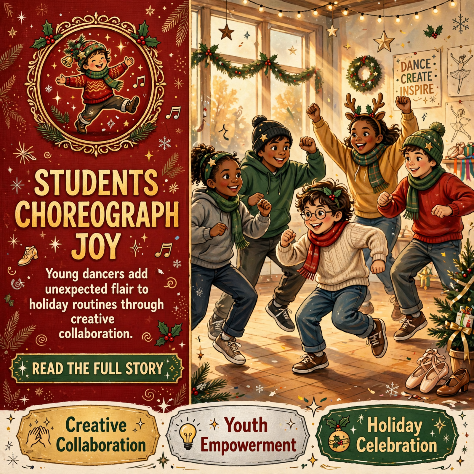 Featured image for "🎭 K-O Dance Studio Brings Holiday Spirit to Hip-Hop Class in Pikeville"