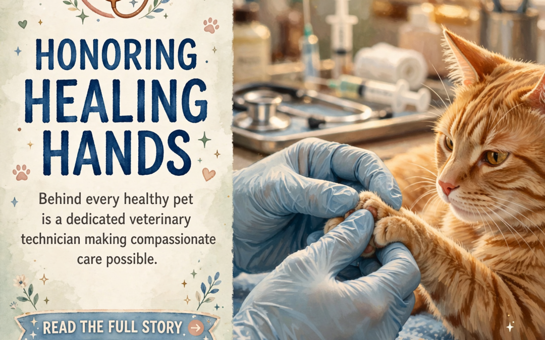 🐾 Dunlap Animal Clinic Honors Veterinary Technicians During National Recognition Week