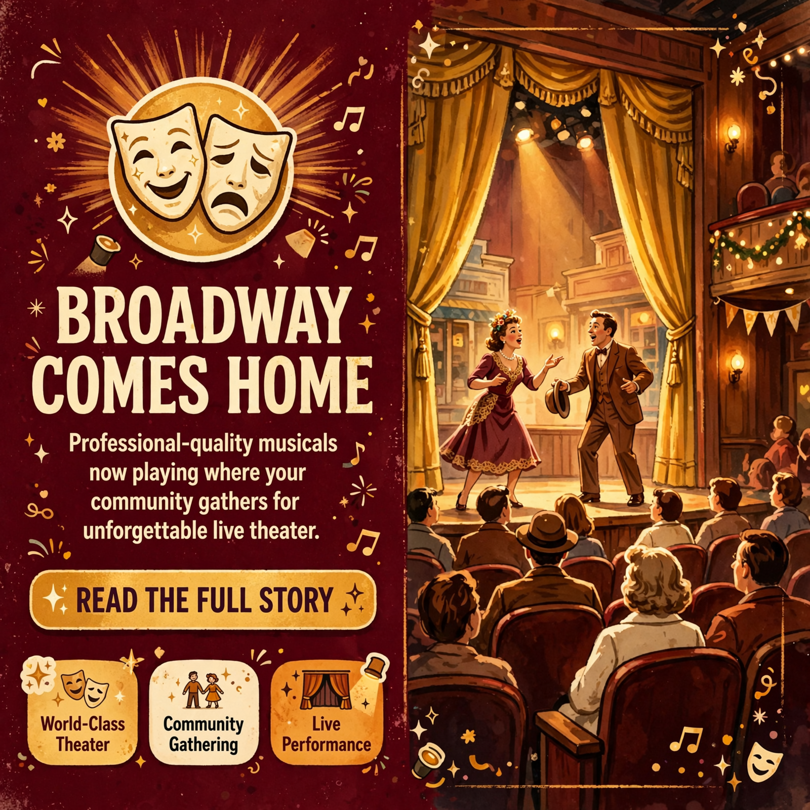 Featured image for "🎭 Cumberland County Playhouse Brings Broadway-Quality Theater to Crossville"