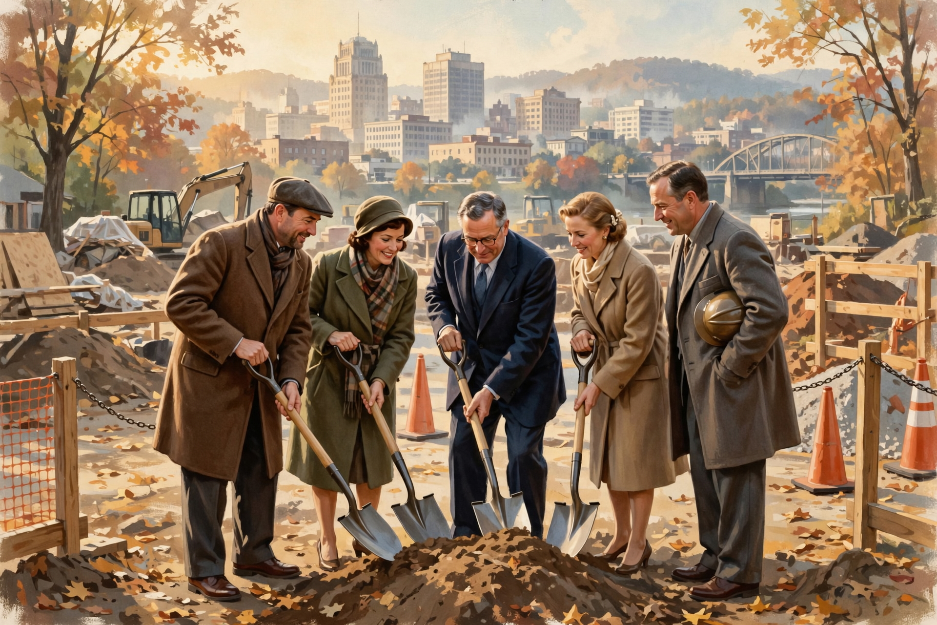 Illustration for βοΈ Federal + Neighbors: Ground Broken on a New U.S. Courthouse in Chattanooga