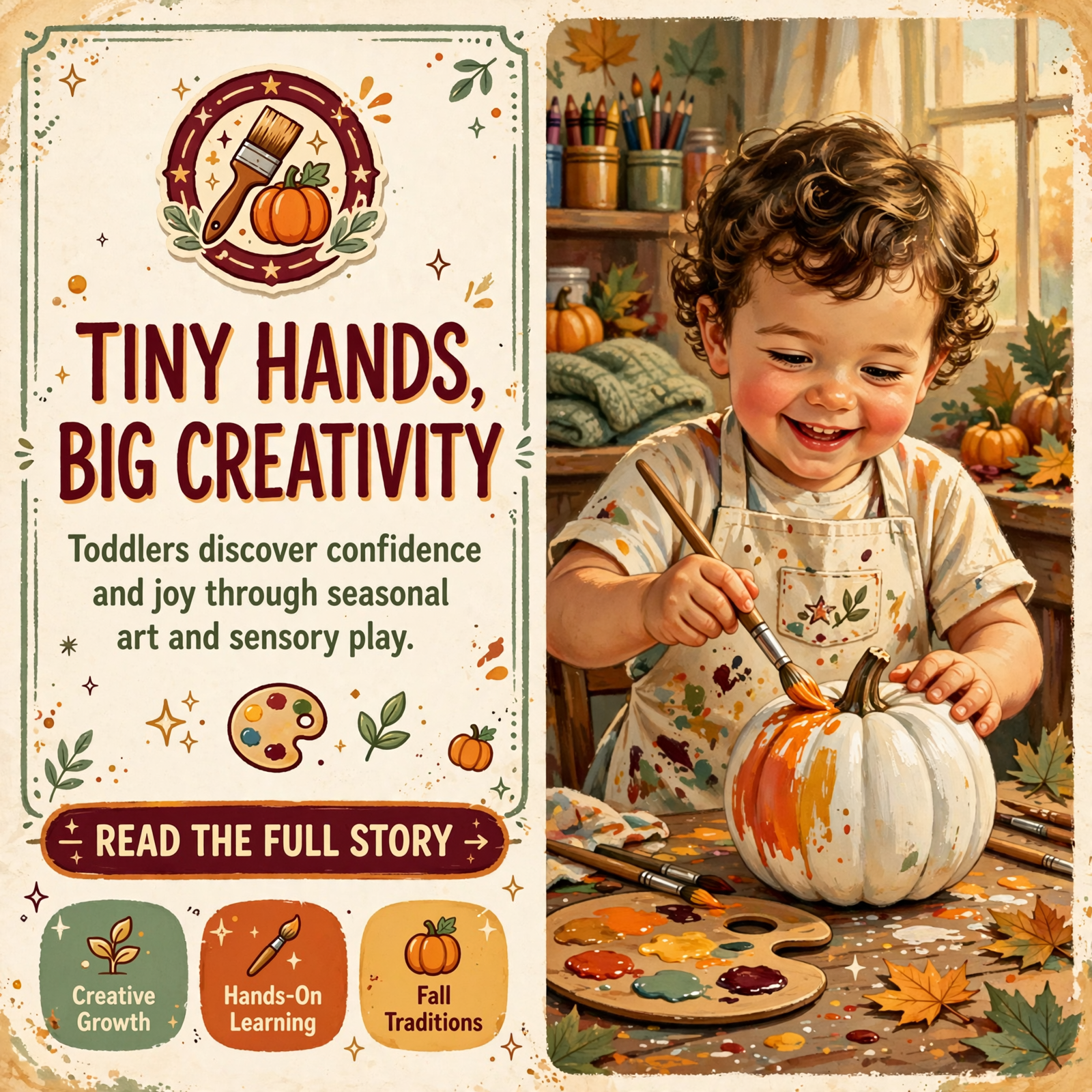 π Toddlers Paint Pumpkins, Build Fall Memories at Greenehouse Children’s Center β Featured Image Featured image for "π Toddlers Paint Pumpkins, Build Fall Memories at Greenehouse Children's Center"