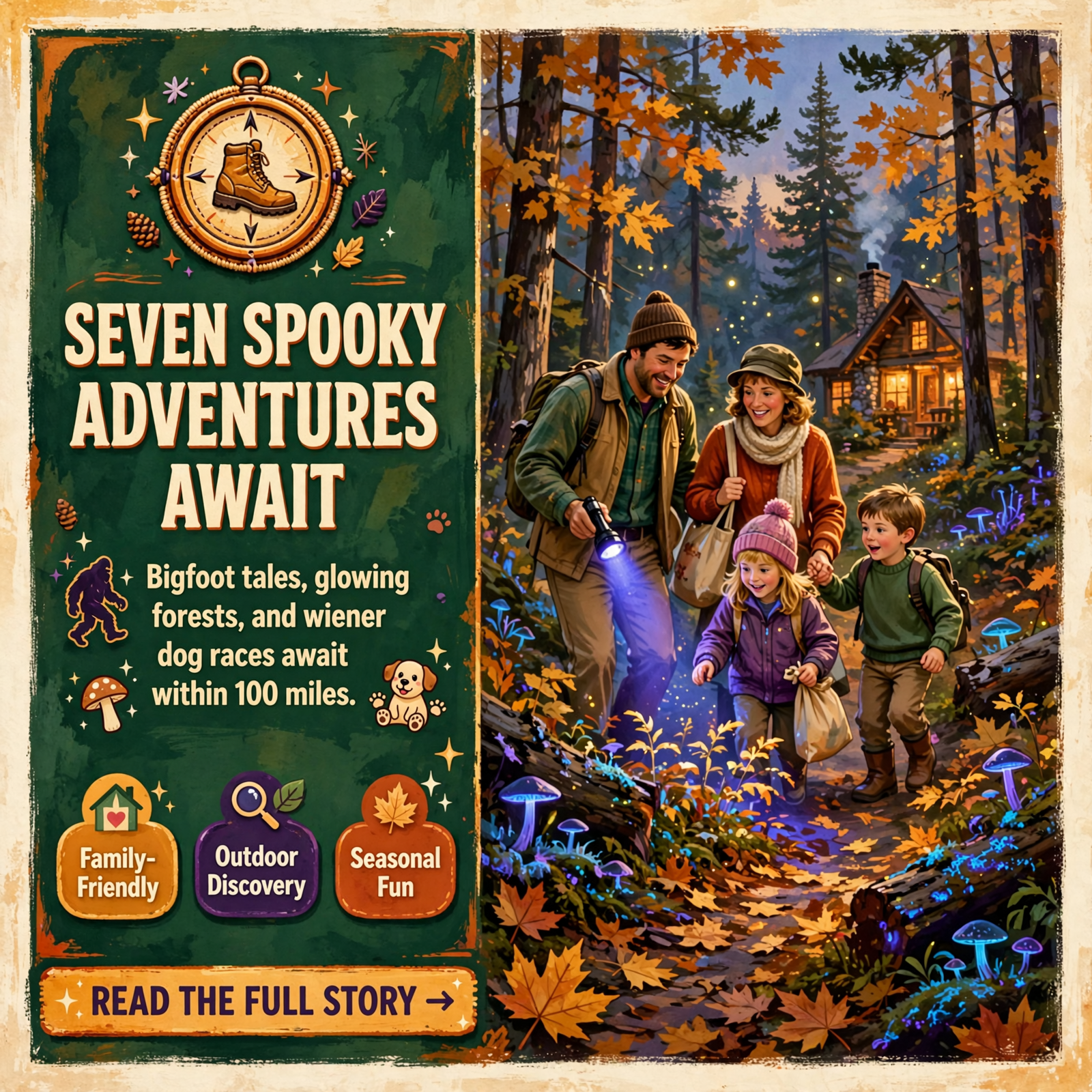 Featured image for "🧭 Hundred-Mile Happenings: Bigfoot Tales on Monte Sano, a Barn Owl Named Winnie, a Ranger Caravan Across Chickamauga Battlefield, a…