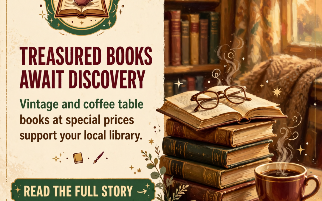📚 Special Priced Vintage and Coffee Table Books Now Available