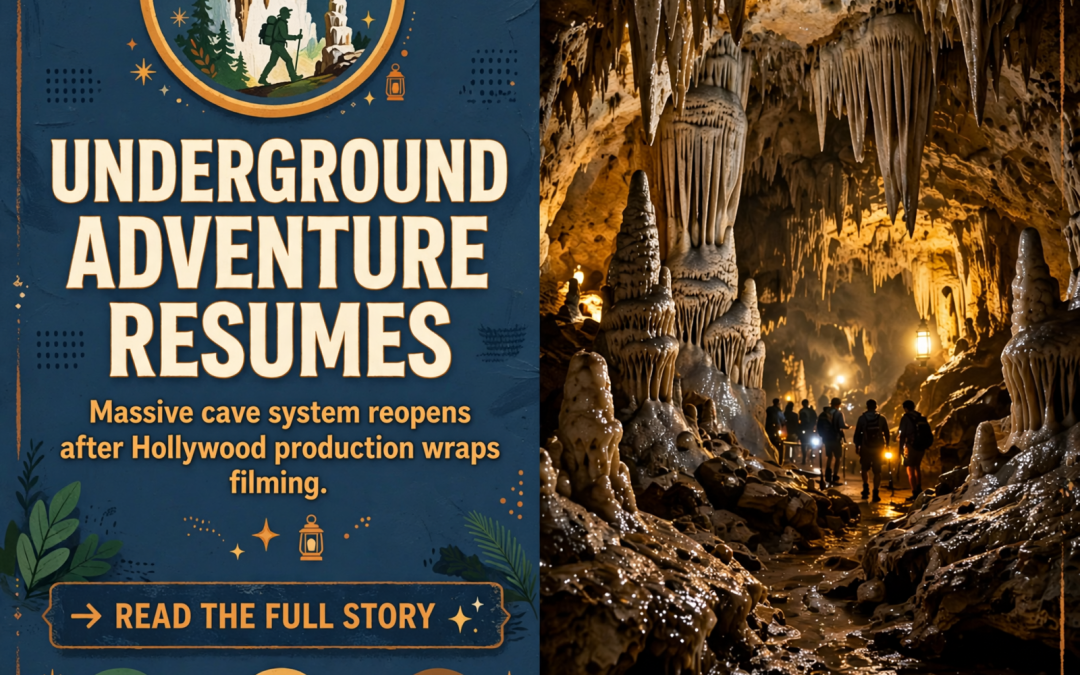 🦇 Cumberland Caverns Reopens After Week of Filming in McMinnville