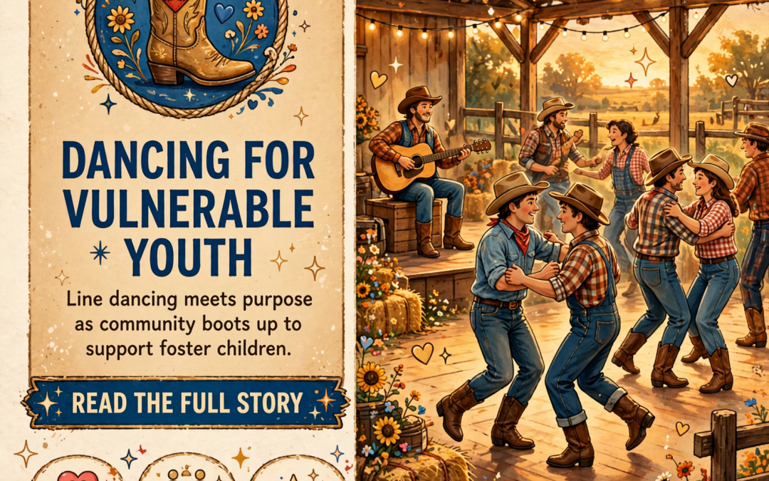 🤠 Line Dancing Fundraiser Boots, Buckles & CASA Comes to Jasper Park Pavilion
