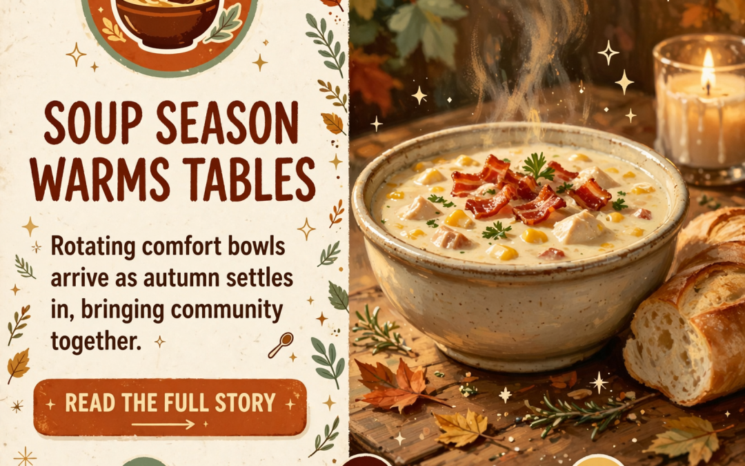 🍲 Soup Season Arrives at Brothers Tavern in Sparta