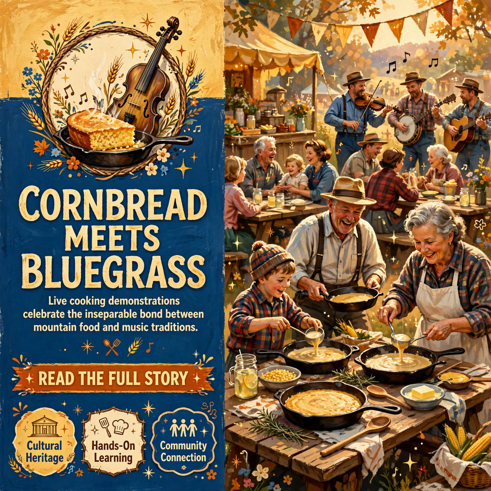 Featured image for "🪕 Creative Discovery Museum Celebrates Appalachian Traditions at IBMA World of Bluegrass in Chattanooga"
