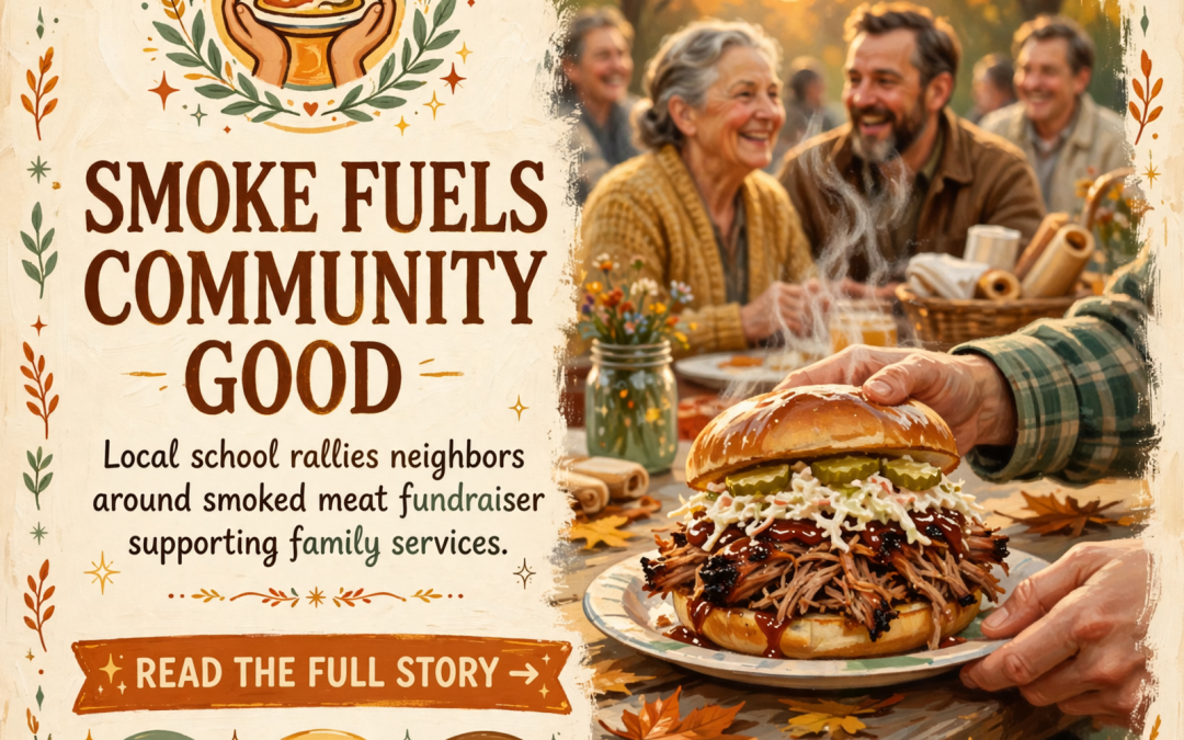 🍖 Smoked Boston Butt Fundraiser Benefits Van Buren County Family Resource Center