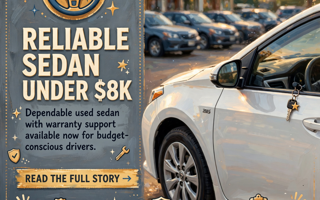 🚗 Affordable 2015 Toyota Corolla Available in Cleveland – $7,995 at JP Auto Centers