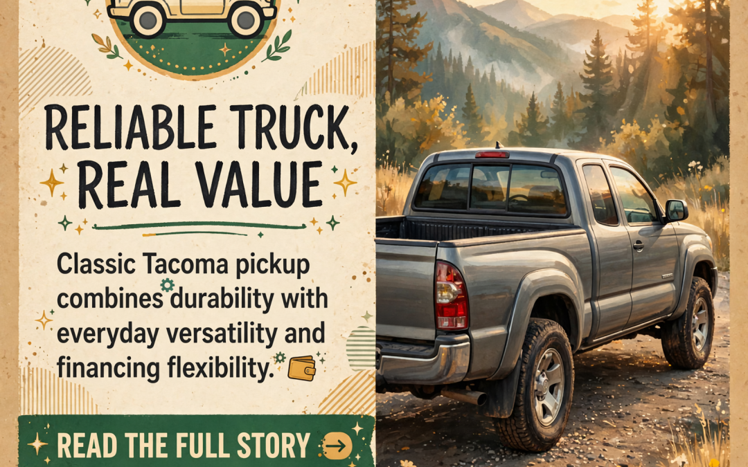 🛻 2004 Toyota Tacoma Now Available at JP Auto Centers in Cleveland