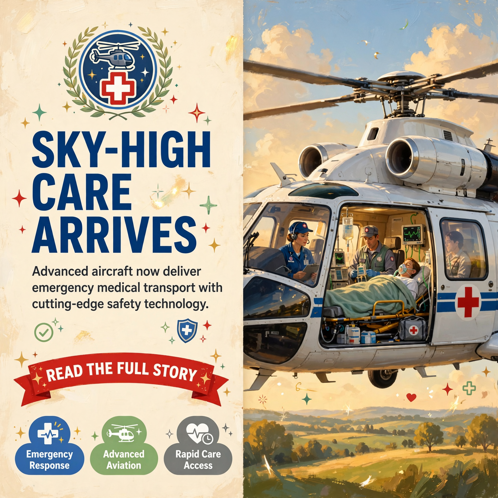 Featured image for "🚁 Covenant Health Air Launches Medical Transport Service with Advanced Airbus Aircraft"