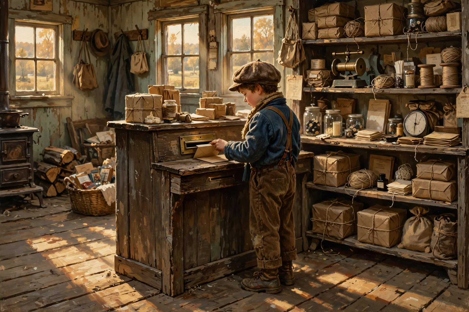 Illustration for 🎅 Mark the Calendar: Mail a Letter to Santa From a 1930s Farm Post Office Near Lebanon