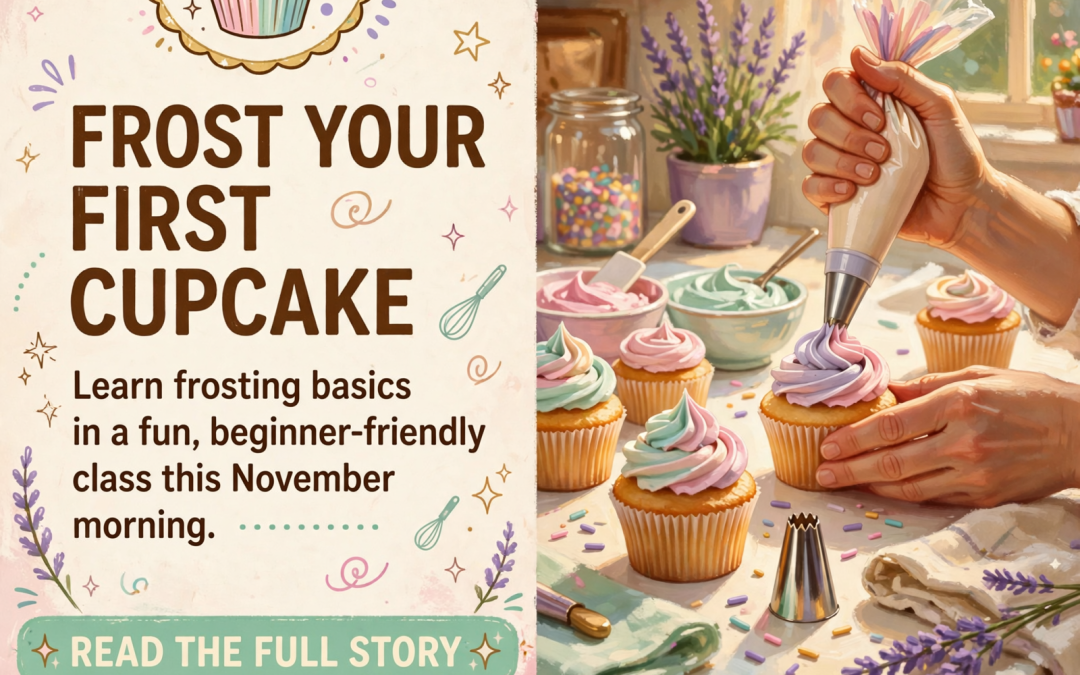 🧁 Learn Beginner Cupcake Decorating in Crossville This November