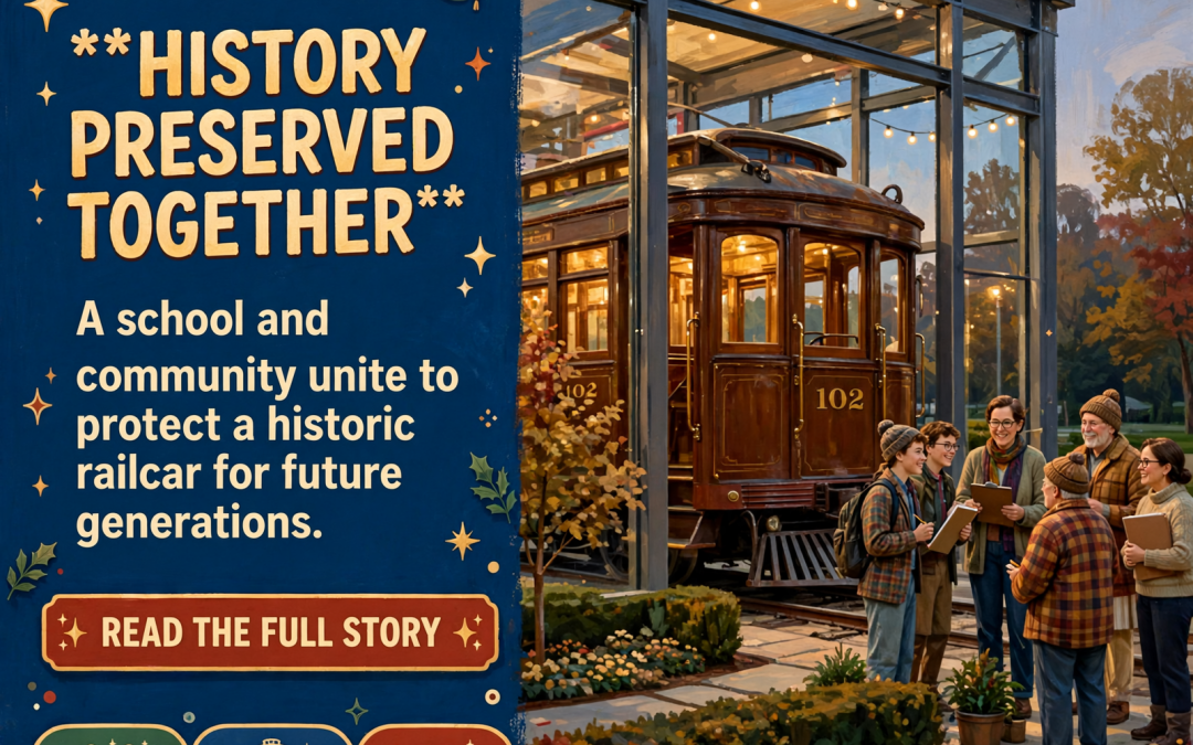 🚂 Whitwell Middle School Celebrates Preserved Railcar with November 9th Rededication
