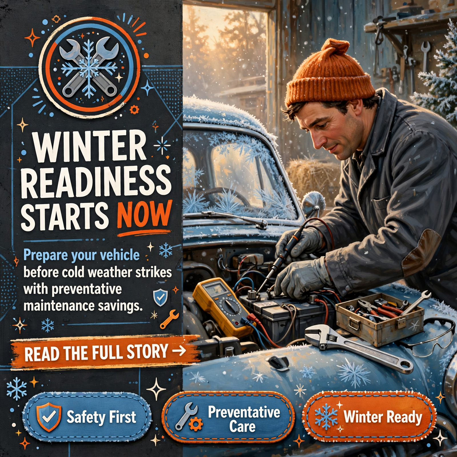 Featured image for "🔧 J2 Diesel & Gas Repair Offers Winter Check-Up Special in Soddy-Daisy"