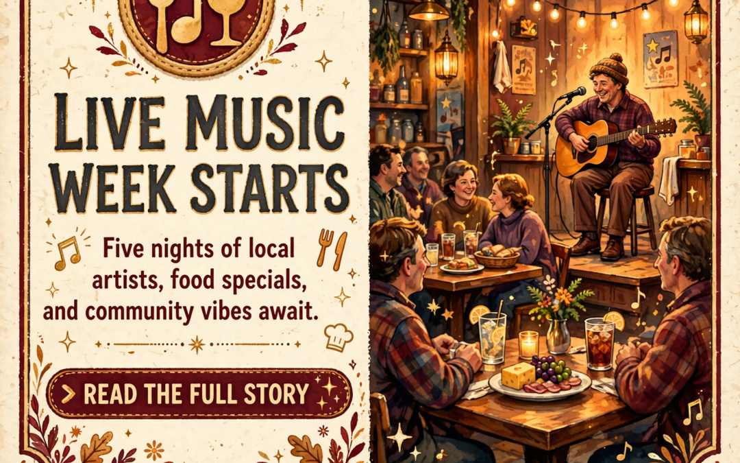🎵 Live Music Every Night This Week at The Ugly Mug Bar & Grill in Spencer, TN