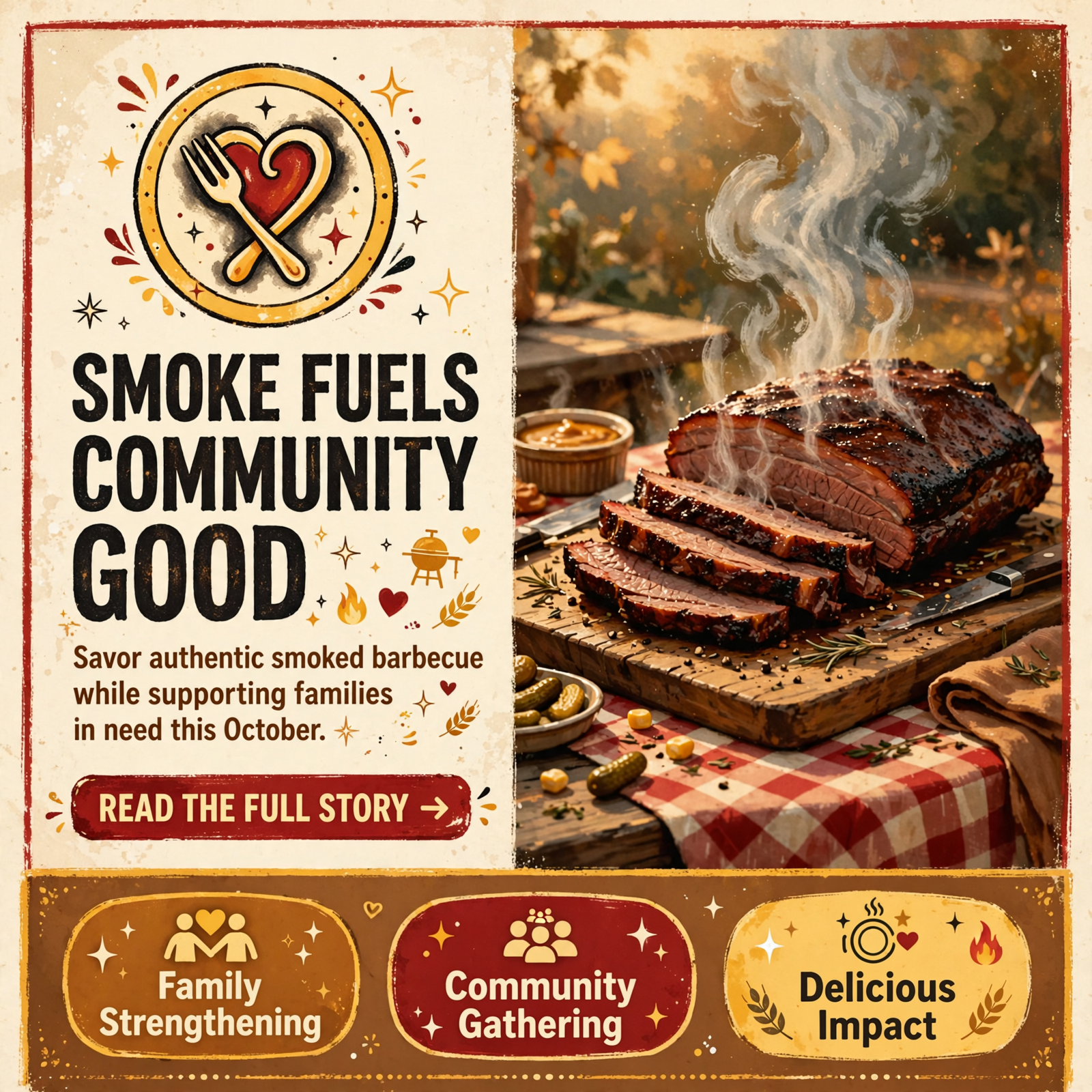 Featured image for "🍖 Smoked Boston Butt Fundraiser in Van Buren - Support the VBC Family Resource Center"