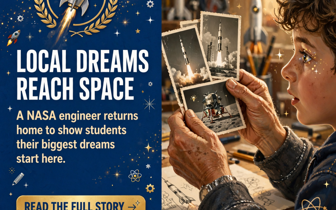 🚀 NASA Engineer and BCHS Alumnus Inspires Next Generation of Aerospace Dreamers