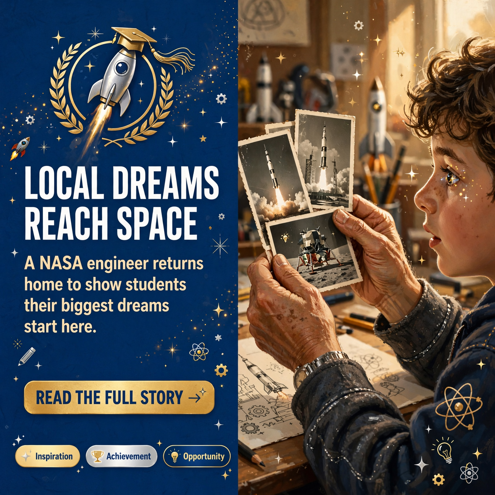 Featured image for "🚀 NASA Engineer and BCHS Alumnus Inspires Next Generation of Aerospace Dreamers"