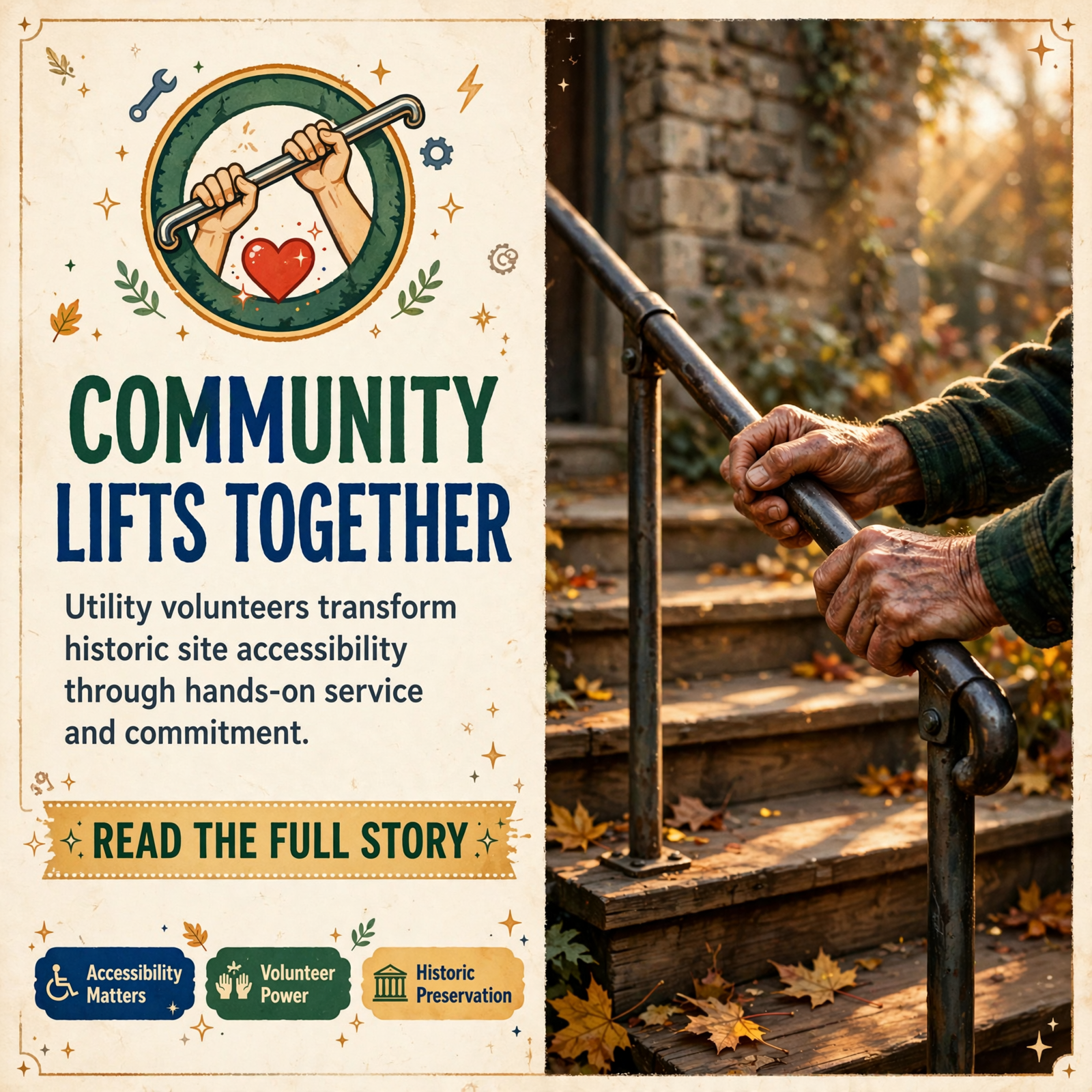 ⚡ Caney Fork Electric Cooperative Volunteers Improve Accessibility at Old Burritt College in Spencer — Featured Image Featured image for "⚡ Caney Fork Electric Cooperative Volunteers Improve Accessibility at Old Burritt College in Spencer"